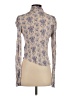 LoveShackFancy 100% Viscose Tan Long Sleeve Turtleneck Size XS - photo 2