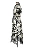 Cato 100% Polyester Print Black Casual Dress Size M - photo 5