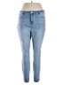 Refuge Solid Blue Jeans Size 18 - photo 1