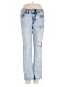 True Religion Hearts Blue Jeans Size 25 waist - photo 1