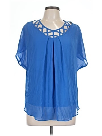 AB Studio Short Sleeve Blouse (view 1)