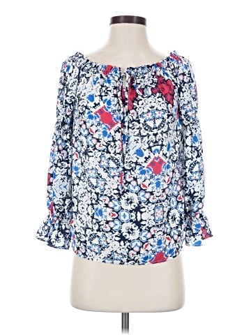 WAYF 3/4 Sleeve Blouse (view 1)
