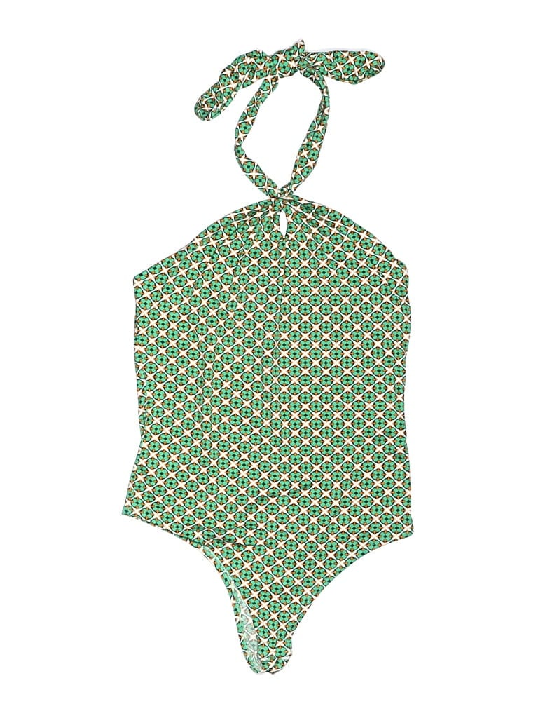 Pre-owned Gaze Bodysuit In Green