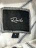 Rails 100% Rayon Stripes White Silver Long Sleeve Polo Size L - photo 7