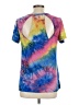 Vogo Tie-dye Blue Short Sleeve Top Size L - photo 2