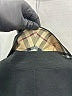 Burberry 100% Cotton Black Coat Size 8 - photo 10