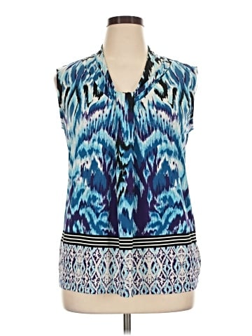 Dana Buchman Sleeveless Blouse (view 1)