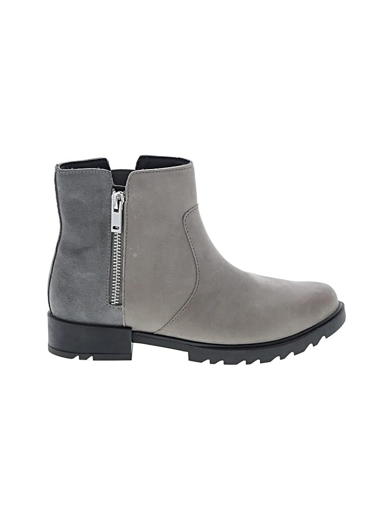 Pre-owned Sorel Ankle Boots In Gray