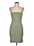Forever 21 Solid Green Cocktail Dress Size L - photo 1