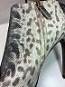 Gucci Animal Print Silver Ankle Boots Size EU (IT) 38 1/2 / US 8 1/2 - photo 4