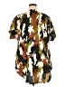 Live 4 Truth 100% Polyester Camo Brown Short Sleeve Blouse Size 2X - photo 2