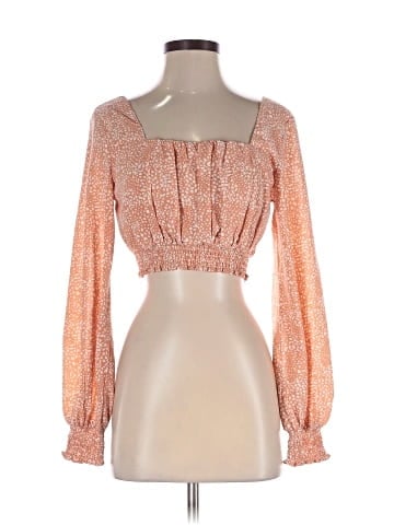 Petal and Pup Long Sleeve Blouse (view 1)