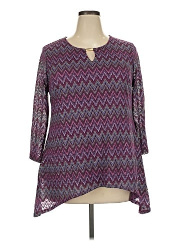 Covington 3/4 Sleeve Blouse (view 1)