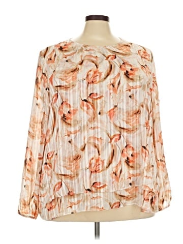 Anne Klein Long Sleeve T-Shirt (view 1)