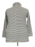 JCPenney Stripes Gray Turtleneck Sweater Size XXL (estimated) - photo 2