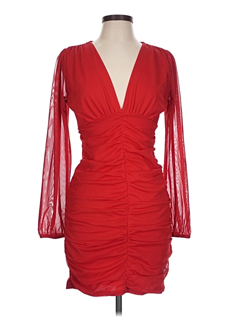 Pre-owned Stella Luce Cocktail Dress In Red