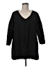 bryn WALKER Black 3/4 Sleeve Blouse Size M - photo 1