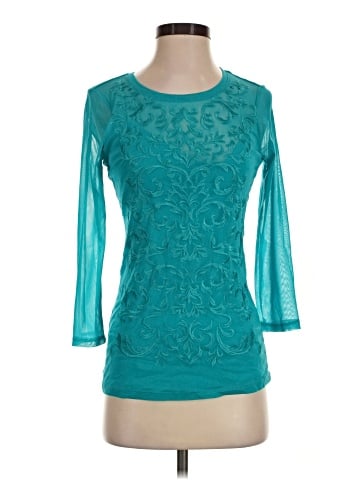 INC International Concepts 3/4 Sleeve Top (view 1)