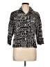 Ruby Rd. 100% Linen Black 3/4 Sleeve Button-Down Shirt Size XL Petite - photo 1