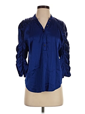 Diane von Furstenberg 3/4 Sleeve Silk Top (view 1)
