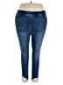 Torrid Solid Blue Jeggings Size 3X Plus (3) - photo 1