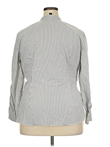 Worthington Long Sleeve Button-Down Shirt (view 2)