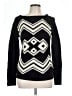 Lauren Jeans Co. Chevron-herringbone Black Pullover Sweater Size L - photo 1