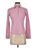 Express Pink Long Sleeve Polo Size S - photo 1