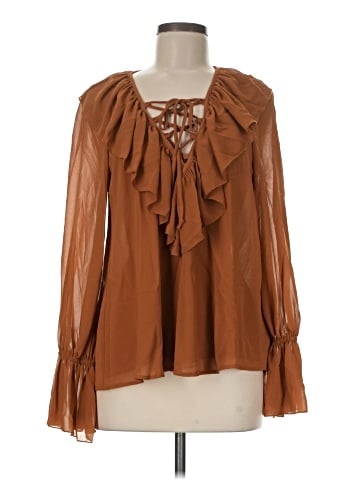 Show Me Your Mumu Long Sleeve Blouse (view 1)