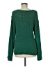 Cupcakes & Cashmere Solid Green Pullover Sweater Size M - photo 2