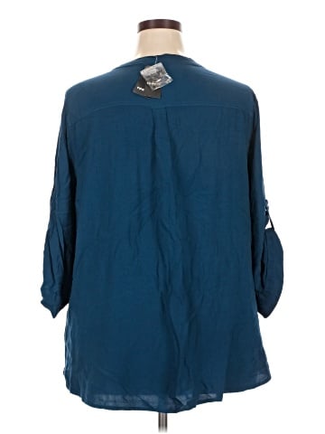 Torrid 3/4 Sleeve Blouse (view 2)