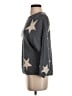 Chelsea & Theodore Stars Gray Pullover Sweater Size XS - photo 5