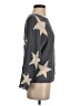 Chelsea & Theodore Stars Gray Pullover Sweater Size XS - photo 4