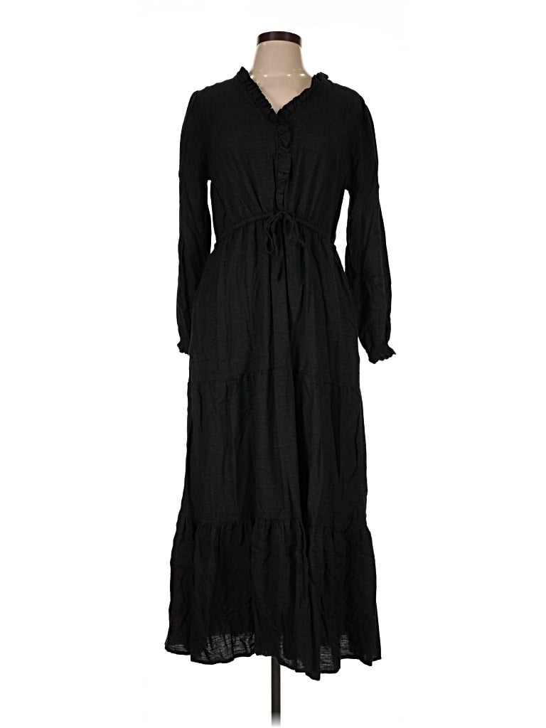 Pre-owned Fatface Casual Dress In Black