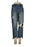 Tularosa 100% Cotton Hearts Blue Jeans Size 26 waist - photo 1