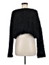 Glam 100% Polyester Black Pullover Sweater Size M - photo 2