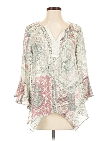 Haute Hippie 3/4 Sleeve T-Shirt (view 1)