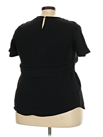 Jessica London Short Sleeve Blouse (view 2)