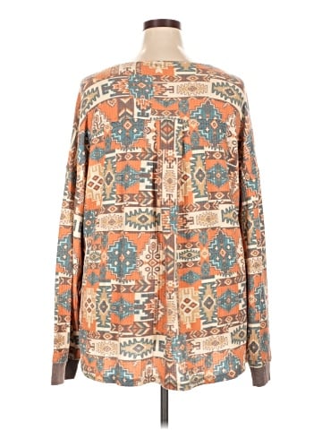 Cato Long Sleeve Henley (view 2)