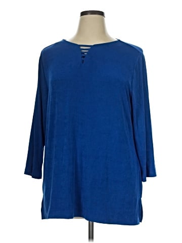 Travelers by Chico's 3/4 Sleeve Top (view 1)