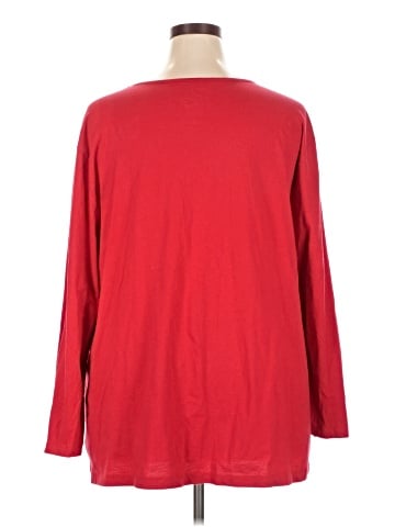 Just My Size Long Sleeve Blouse (view 2)