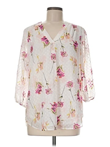 Jones New York 3/4 Sleeve Blouse (view 1)