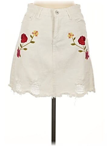 Runway Paris Denim Skirt (view 1)