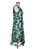 Perceptions 100% Polyester Paisley Teal Cocktail Dress Size 8 - photo 4