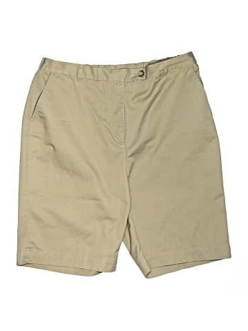 Lands' End Khaki Shorts (view 1)