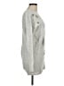 White House Black Market Stars Silver Pullover Sweater Size M - photo 4