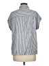 Orvis Stripes Blue Sleeveless Button-Down Shirt Size M - photo 2