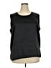 Notations 100% Polyester Black Sleeveless Blouse Size 2X - photo 1