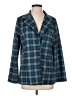 bryn WALKER Plaid Teal Blue Blazer Size XS - photo 1