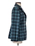 bryn WALKER Plaid Teal Blue Blazer Size XS - photo 4